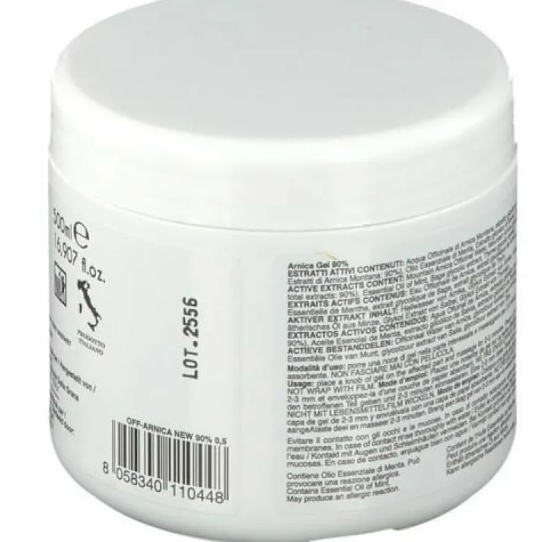 Officinalis Arnica Gel 90% Azione Defaticante per Cavalli 500 ml