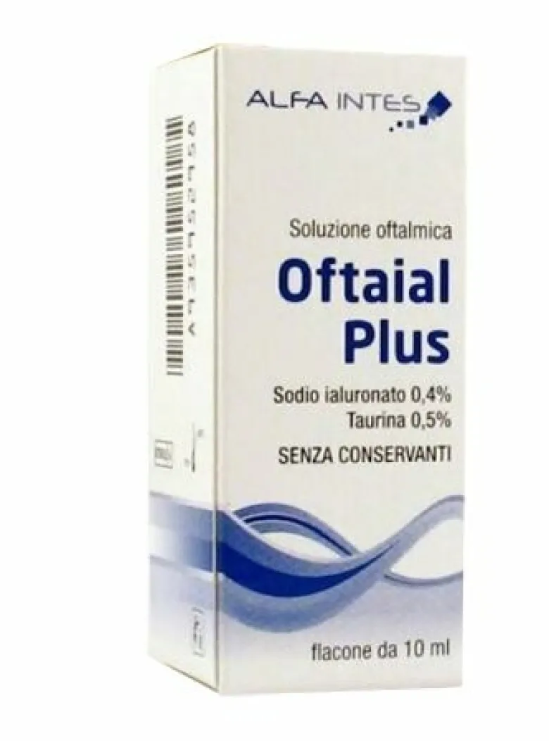 Oftaial Plus Soluzione Oftalmica Acido ialuronico 0,4% 10ml