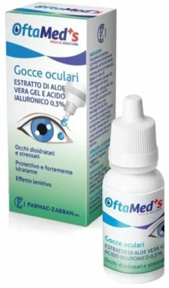 Oftamed's Gocce Oculari Occhi Disidratati e Stressati 10 ml