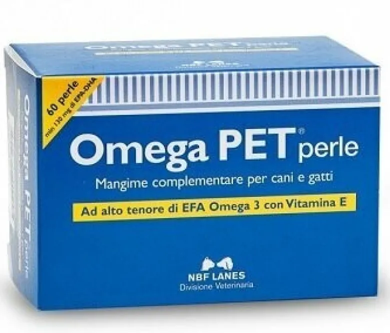 Omega Pet Funzionalità Cutanea e Cardiaca Cani E Gatti 60 Perle