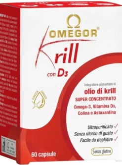 Omegor krill d3 60 capsule