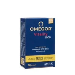 Omegor Vitality 1000 Integratore Omega3 EPA DHA 60 Capsule Molli