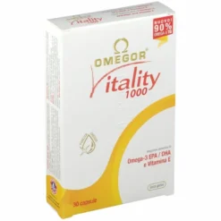 Omegor Vitality 1000 Integratore 30 Capsule Molli