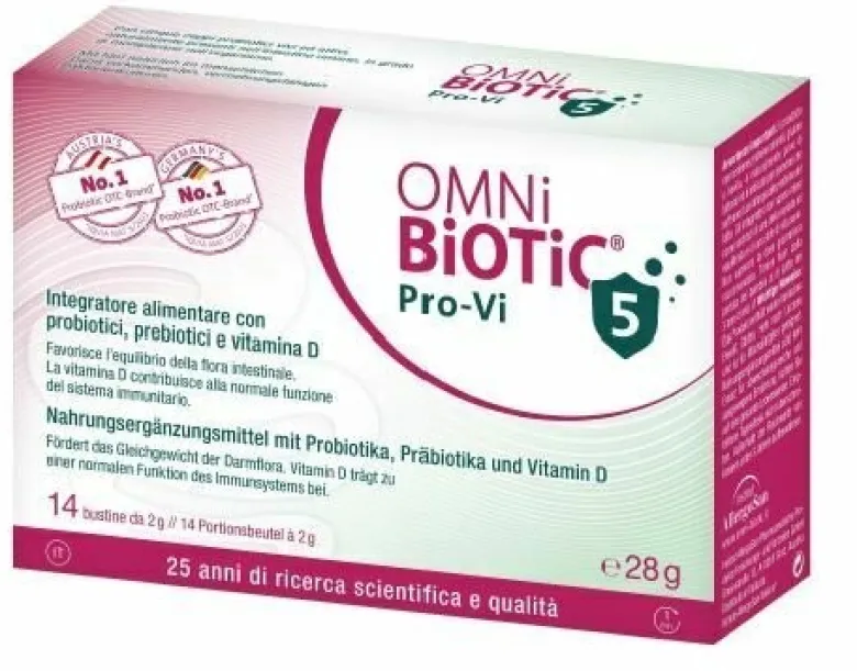 Omni biotic pro viso 5 14 bustine da 2 g