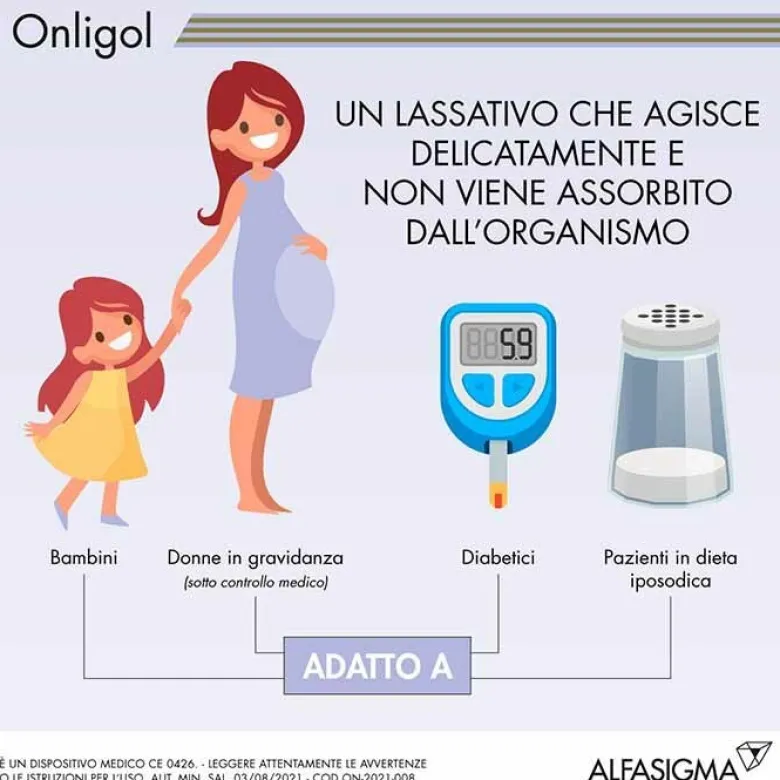 Onligol Lassativo 20 bustine da 10 g