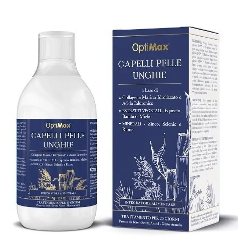 Optimax capelli pelle unghie 500 ml