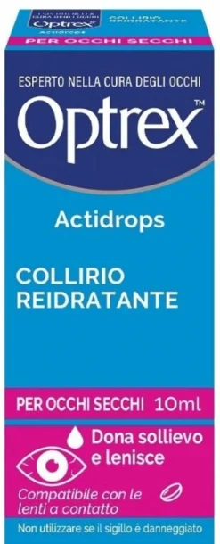 Optrex actidrops collirio reidratante 10ml