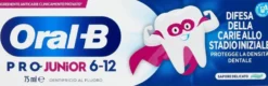 Oralb dentifricio junior 6-12 anni 75 ml