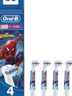 Oralb power refill eb10 spiderman 4 pezzi