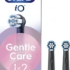 Oralb power refill io gentle clean black 2 pezzi