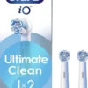 Oralb power refill io ultra clean white 2 pezzi