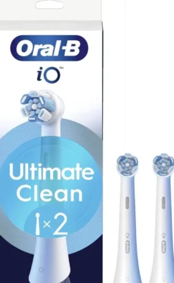 Oralb power refill io ultra clean white 2 pezzi
