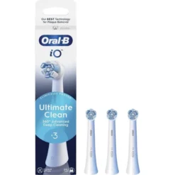 Oralb power refill io ultra clean white 3 pezzi
