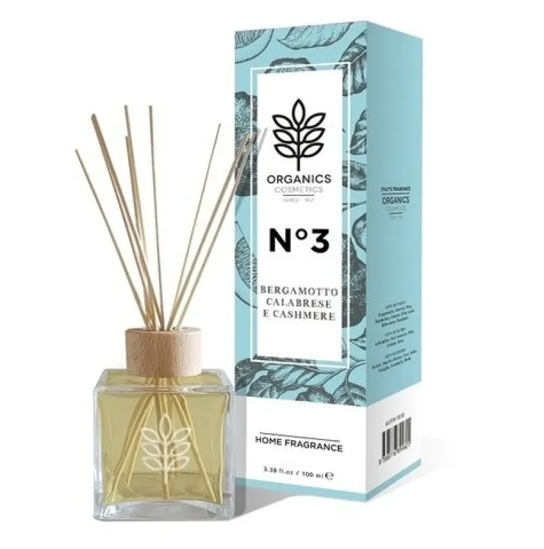Organics pharm deodorante ambiente n 3 bergamotto calabrese e cashmere 100 ml