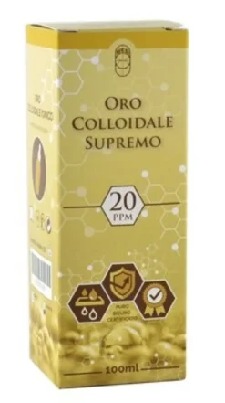 Oro colloidale supremo 20ppm 100 ml
