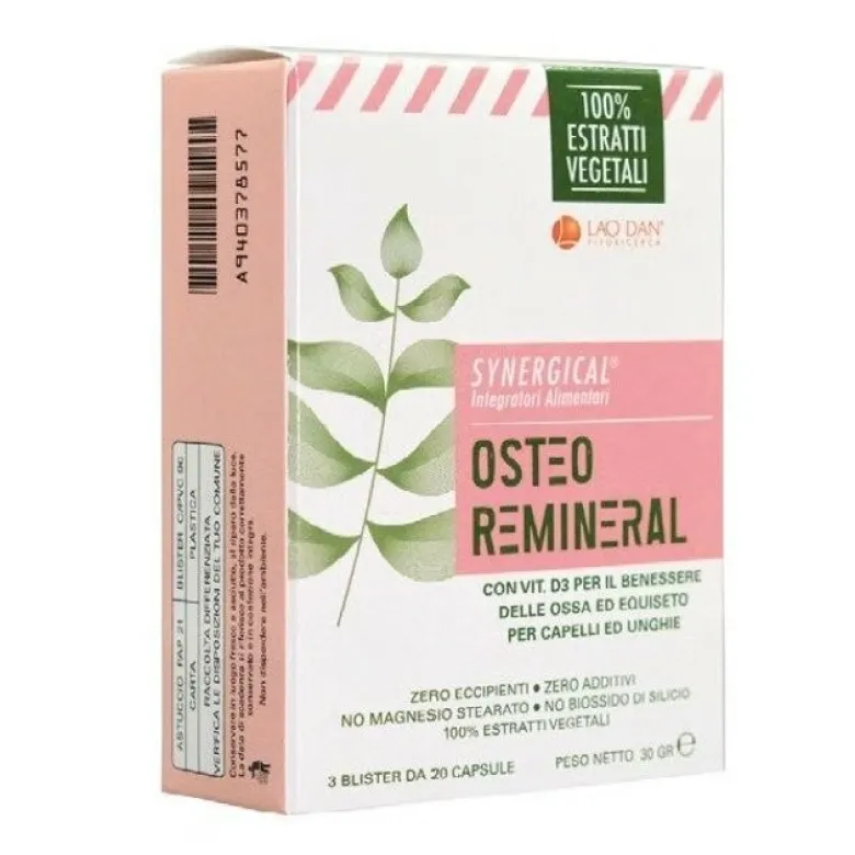 Osteo remineral 60 capsule
