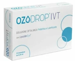 Ozodrop ivt soluzione oftalmica base di olio ozonizzato in fosfolipidi 15 monodosi 0,35 ml 3 strip in alluminio da 5 mone cadauna