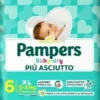Pampers baby dry pannolino downcount xl 13 pezzi