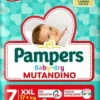Pampers baby dry pannolino mutandina xxl small pack 13 pezzi