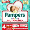Pampers baby dry pannolino mutandina maxi small pack 16 pezzi
