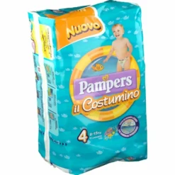 Pampers costumino cp 11 tg4 tg 4 11 pezzi