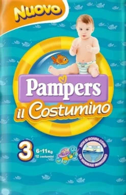 Pampers costumino midi 12 pezzi