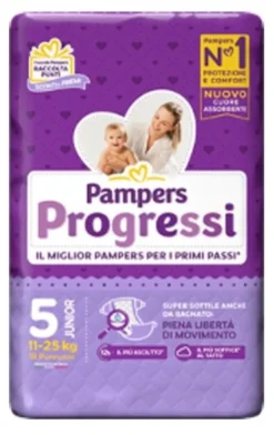 Pampers progressi junior 18 pezzi