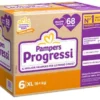 Pampers quadri progressi xl 68 pezzi
