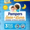 Pampers sole luna mididi 20 pezzi