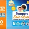 Pampers sole luna trio xl 40 pezzi