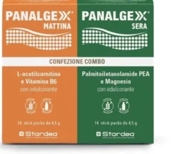 Panalgexx Mattina 14 Stickpack + Panalgexx Sera 14 Stickpack Confezione Combo