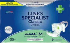 Pannolone a mutanda lines specialist classic super mm 30 pezzi