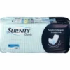 Pannolone per incontinenza formato rettangolare senza barriera serenity 30 pezzi
