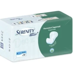 Pannolone per incontinenza sagomato serenity softdry+ aloe plus 30 pezzi