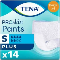 Pannolone per incontinenza tena pants plus small 14 pezzi