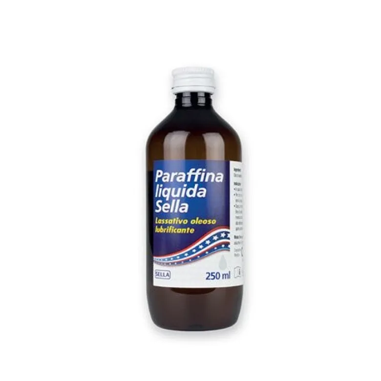 Paraffina liquida md lassativo 250 ml sella senza astuccio