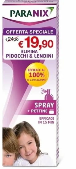 Paranix spray trattamento mdr tp 100