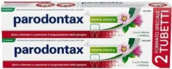 Parodontax menta fresca dentifricio 2x75ml