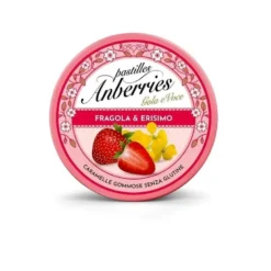 Pastilles anberries fragola & erisimo 50g