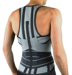 Pavis corsetto dorso-lombo-sacrale modulare colore grigio scuro taglia m cod. 554