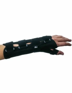Pavis p-fix + long polsiera lunga con supporto pollice destra colore nero taglia s cod.132
