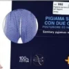 Pavis wellness 992 pigiama uomo doppia cerniera azzurro m