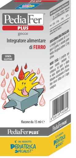 Pediafer plus gocce 15 ml