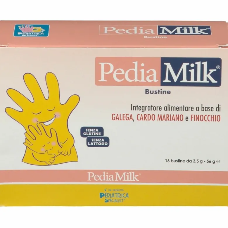 Pedia Milk Integratore Allattamento 16 Bustine