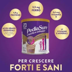Pediasure Integratore Crescita per Bambini Cioccolato 400g