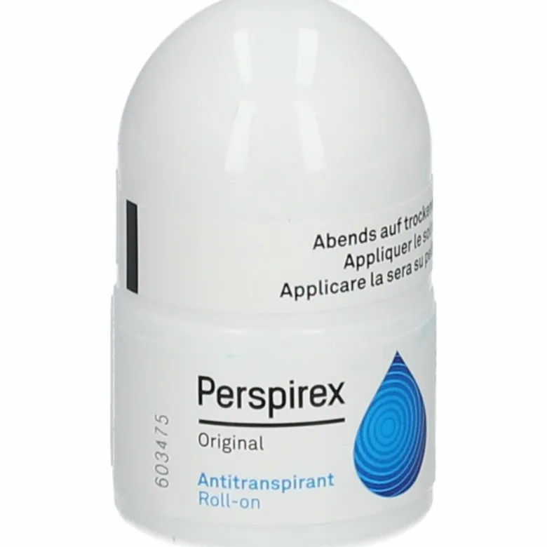 Perspirex Original Deodorante Antitraspirante Roll-On Ipersudorazione Ascelle 20 ml