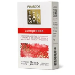 Pharcos Teleangyl Integratore Fragilità Vascolare 20 Compresse 600 mg
