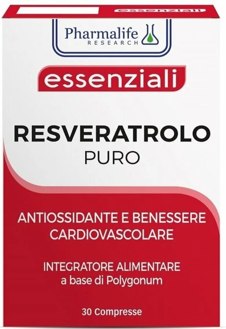 Pharmalife resveratrolo puro 30 compresse
