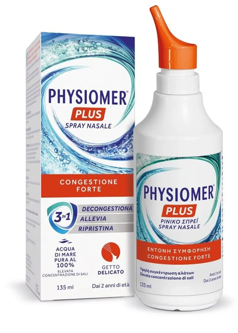 Physiomer Plus Spray Nasale Getto Delicato 135ml