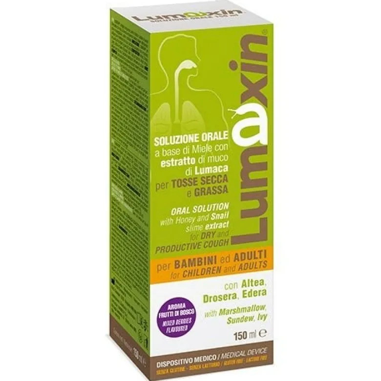 Phyto Garda Lumaxin Soluzione Orale Contro La Tosse 150 ml